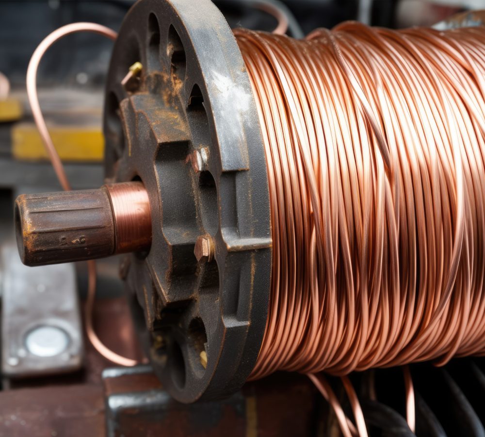 modern-big-copper-powerful-motor-generative-ai